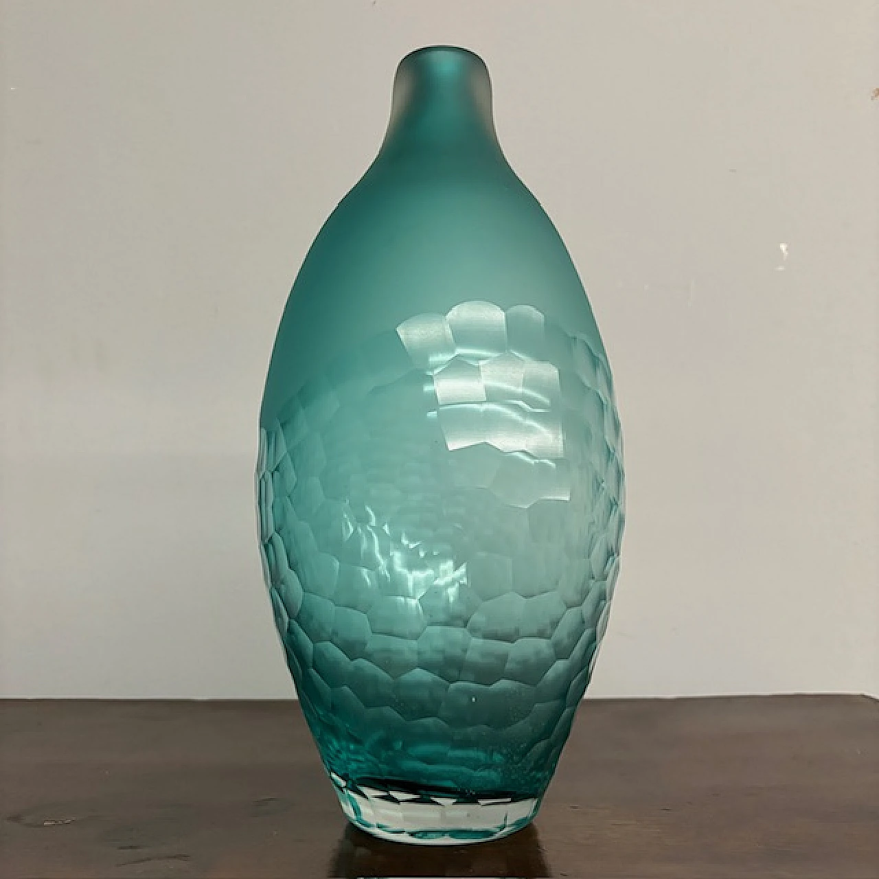Rosenthal vase in green glass, 70s 3