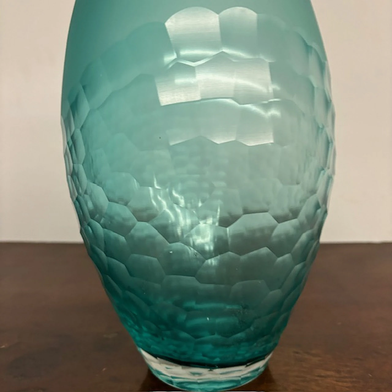 Rosenthal vase in green glass, 70s 4
