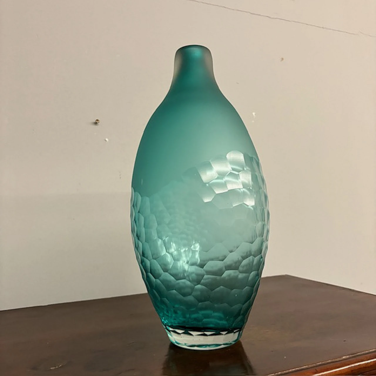 Rosenthal vase in green glass, 70s 5