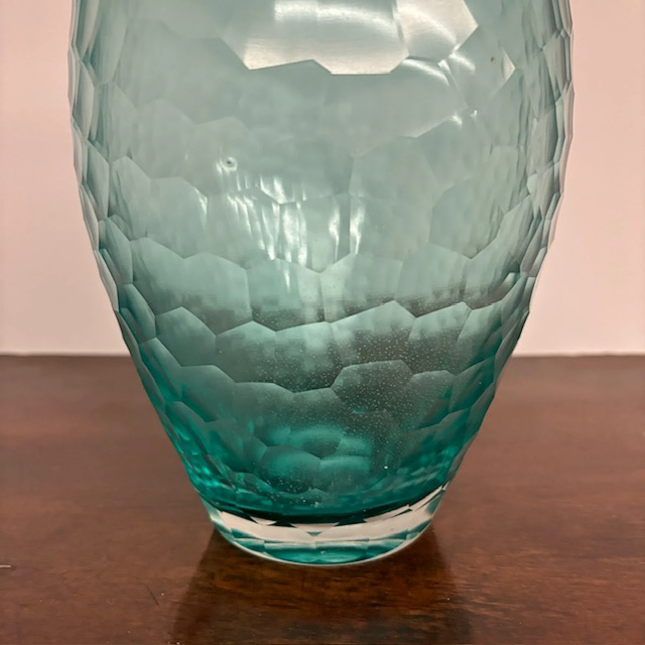 Rosenthal vase in green glass, 70s 6