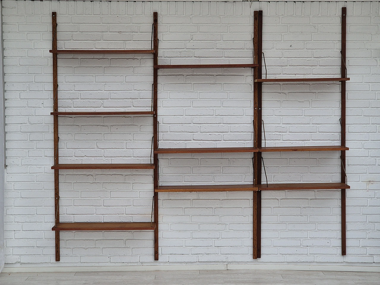 Danish shelving system "Royal System" by Paul Cadovius, teak, 70s 1