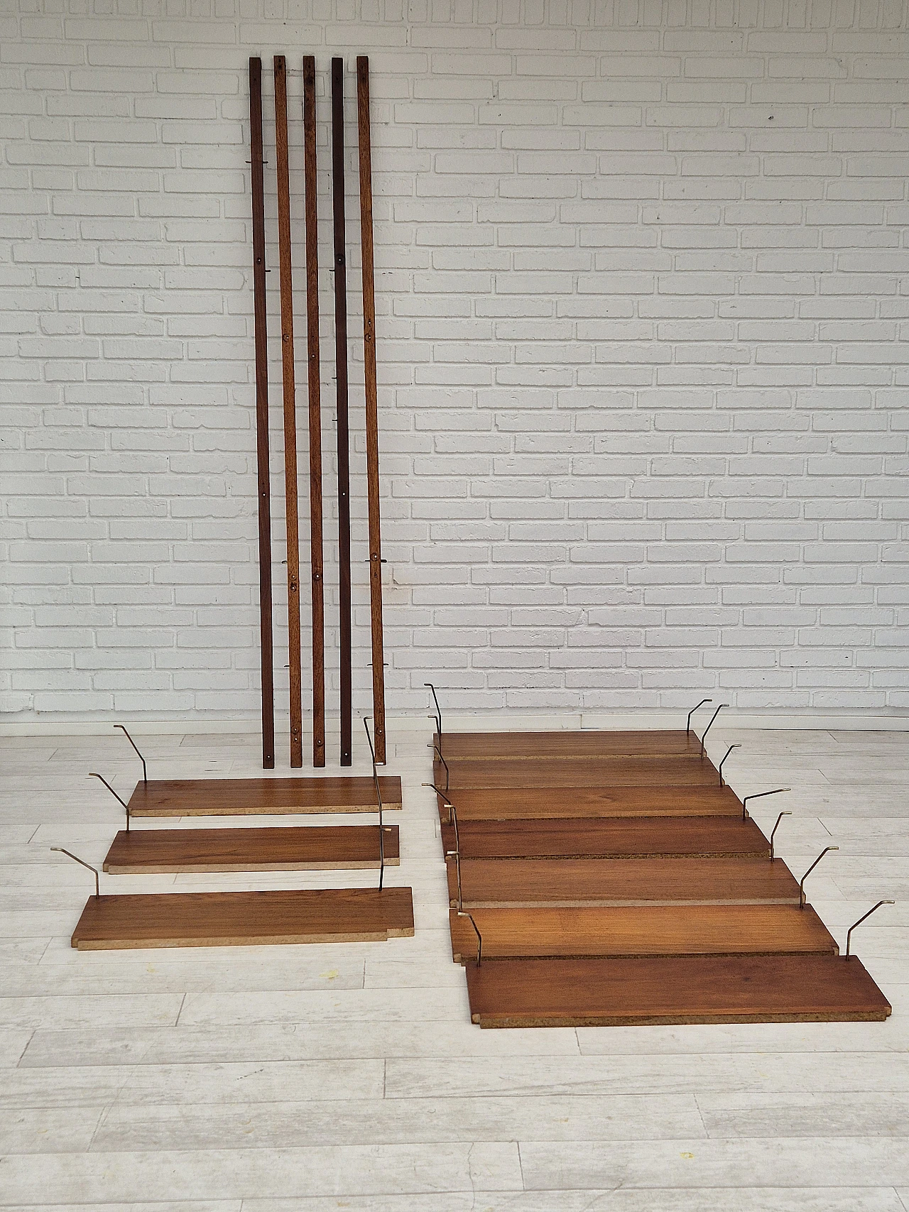 Danish shelving system "Royal System" by Paul Cadovius, teak, 70s 2