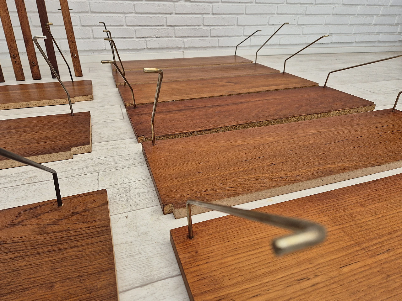 Danish shelving system "Royal System" by Paul Cadovius, teak, 70s 4