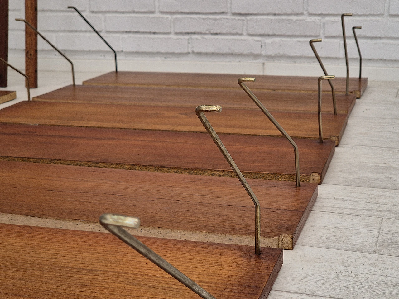 Danish shelving system "Royal System" by Paul Cadovius, teak, 70s 5