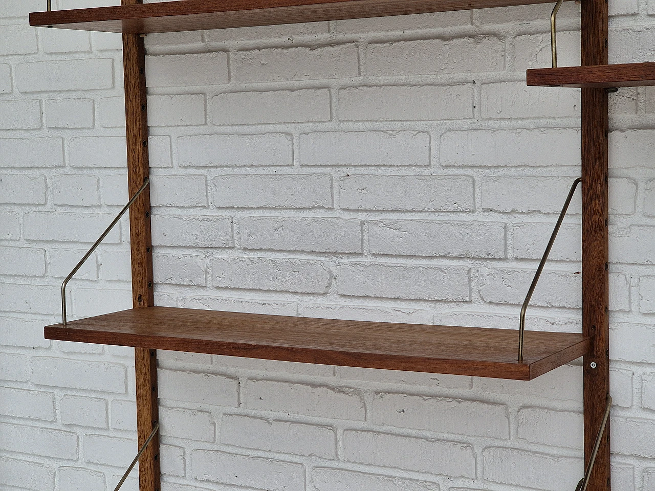 Danish shelving system "Royal System" by Paul Cadovius, teak, 70s 8