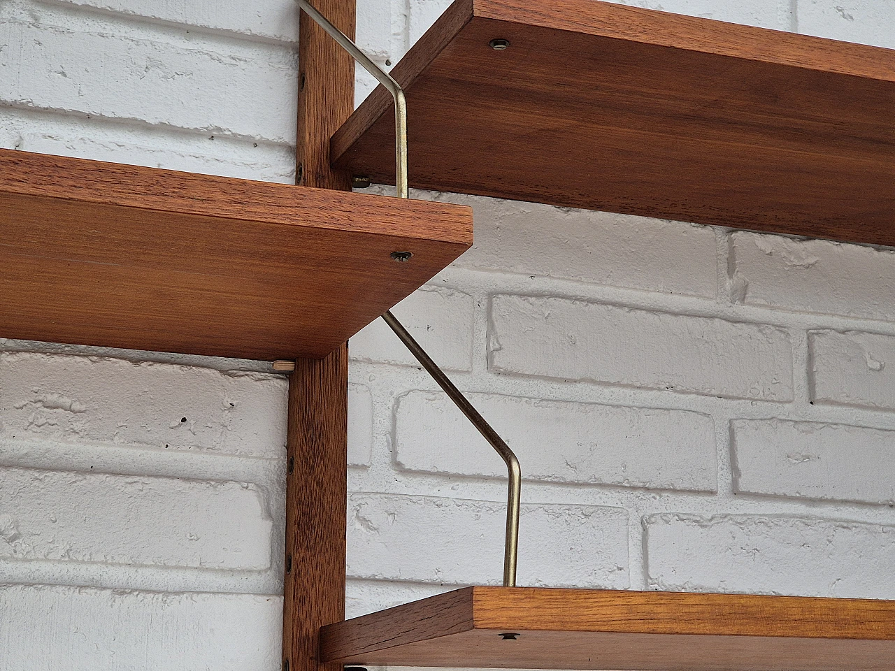 Danish shelving system "Royal System" by Paul Cadovius, teak, 70s 13