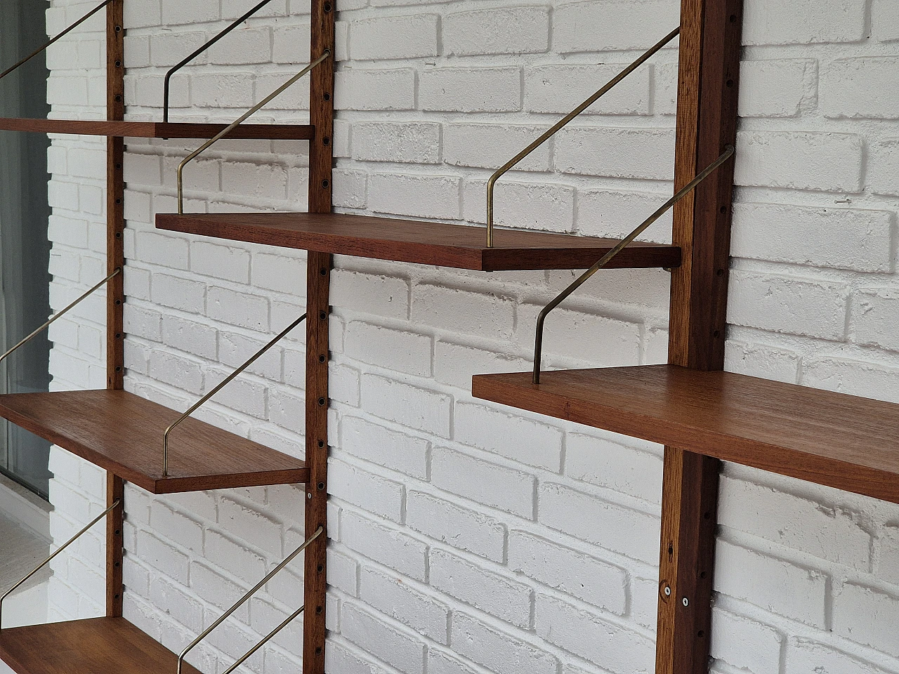 Danish shelving system "Royal System" by Paul Cadovius, teak, 70s 15