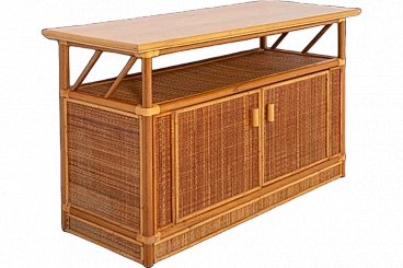 Bamboo and Rattan cabinet, 1990s