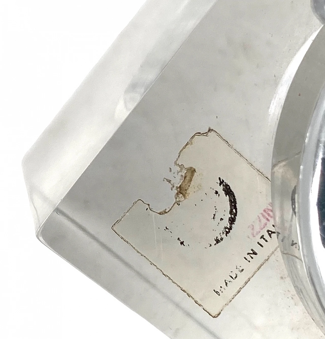 Hollywood regency lucite tuxedo set, Guzzini Italy 1970 15