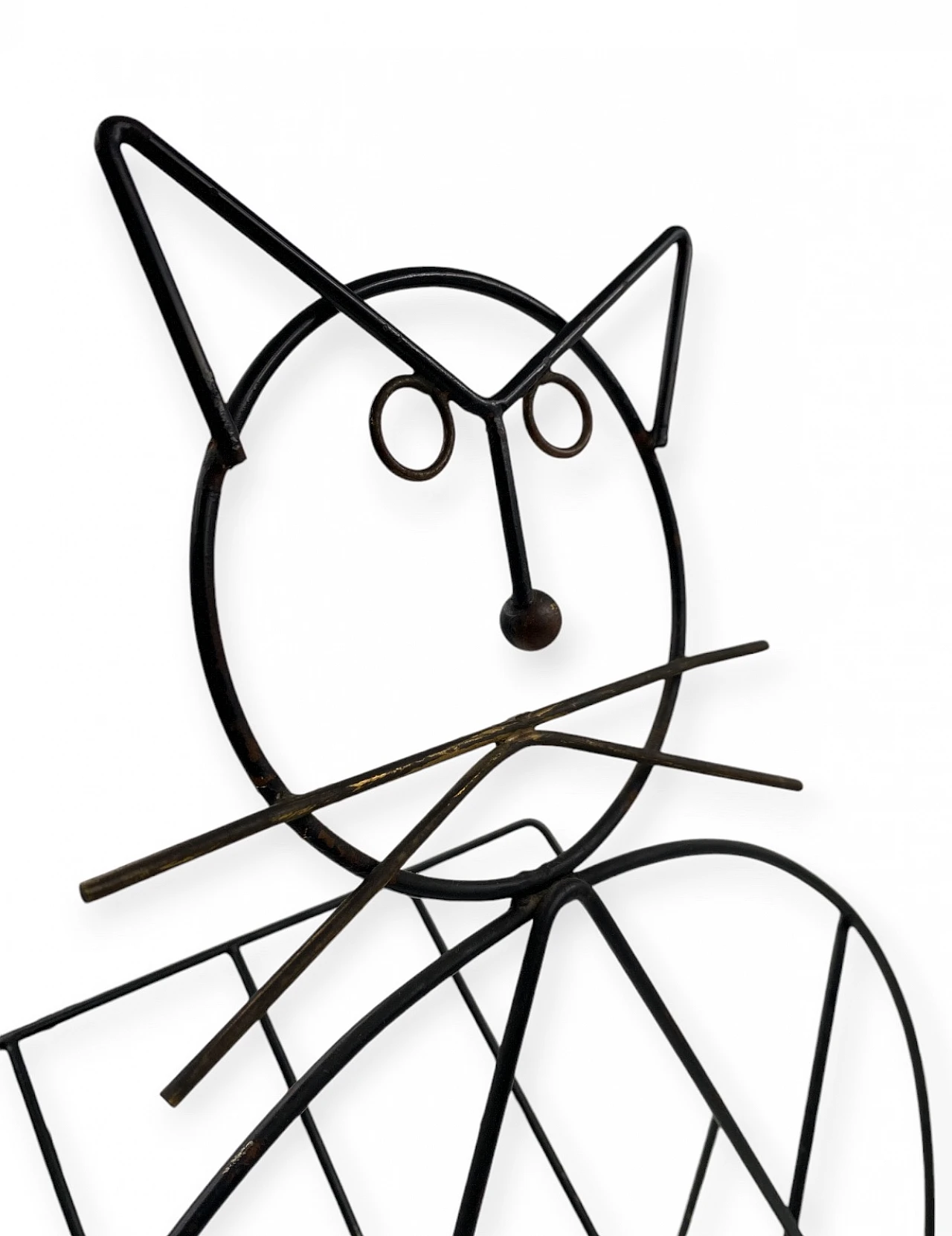 Portariviste moderno a forma di gatto, 1950 14