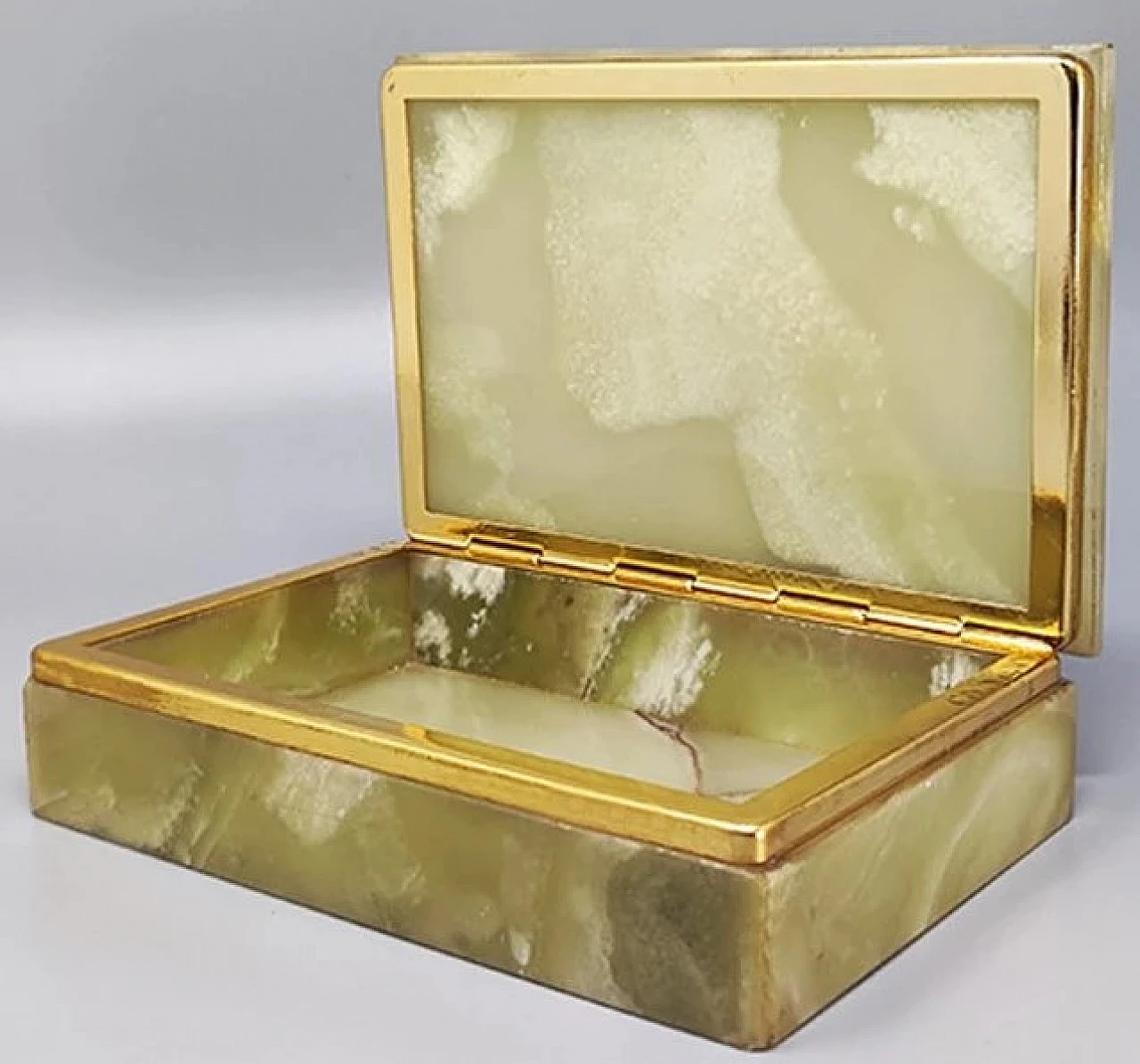 Scatola in onice, Italia, anni '60 1