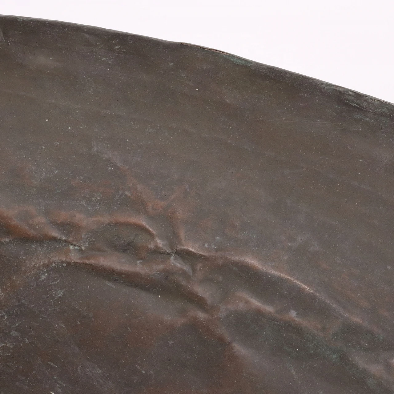 Large copper bowl, 19th century 4