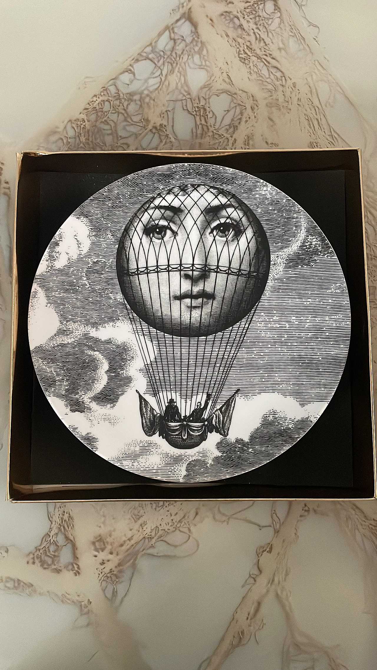 Piero Fornasetti piatto, 2000 1