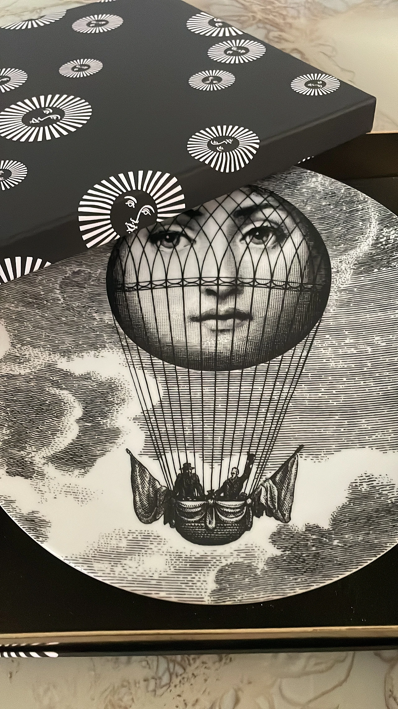 Piero Fornasetti piatto, 2000 2