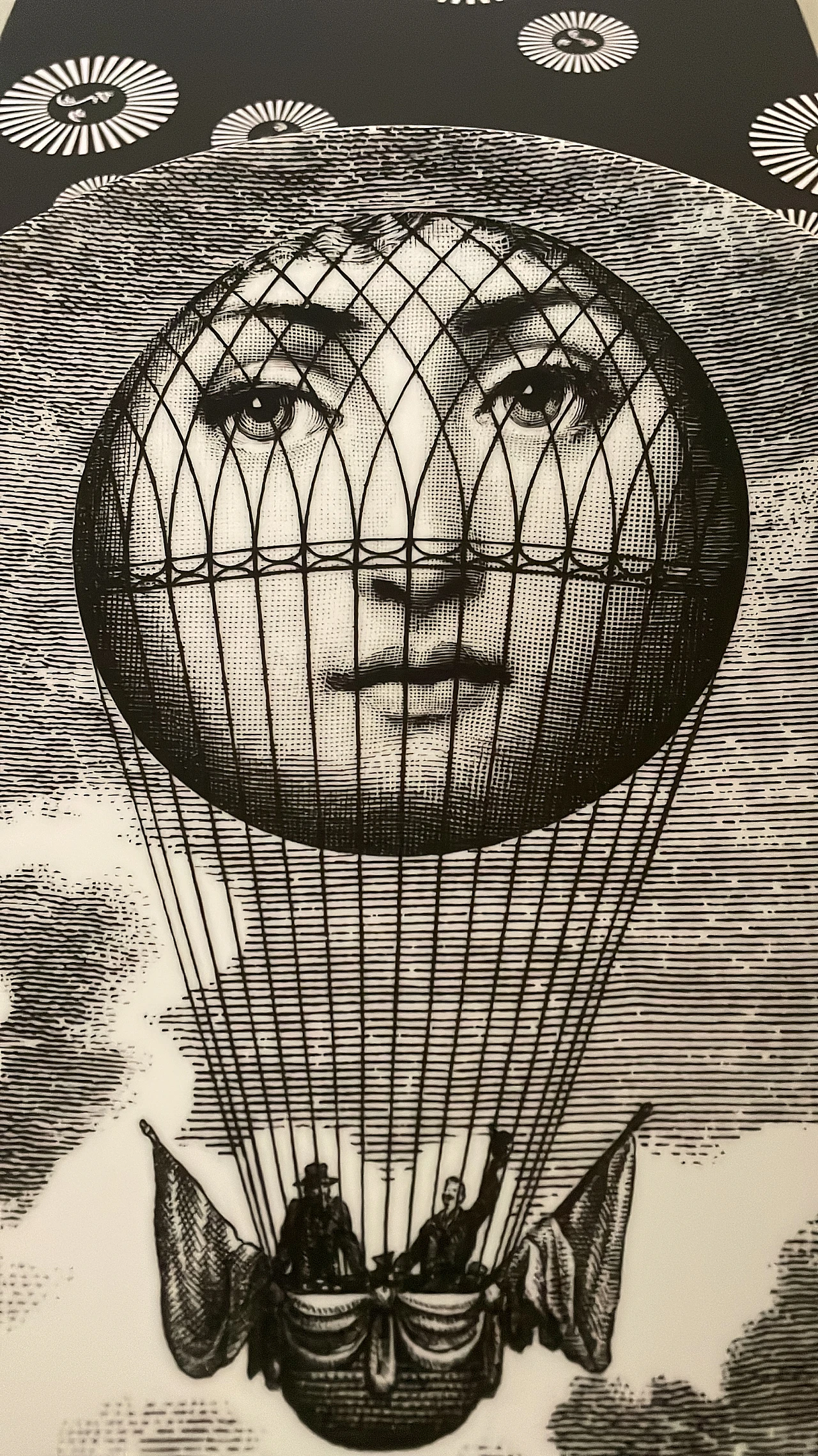 Piero Fornasetti piatto, 2000 4