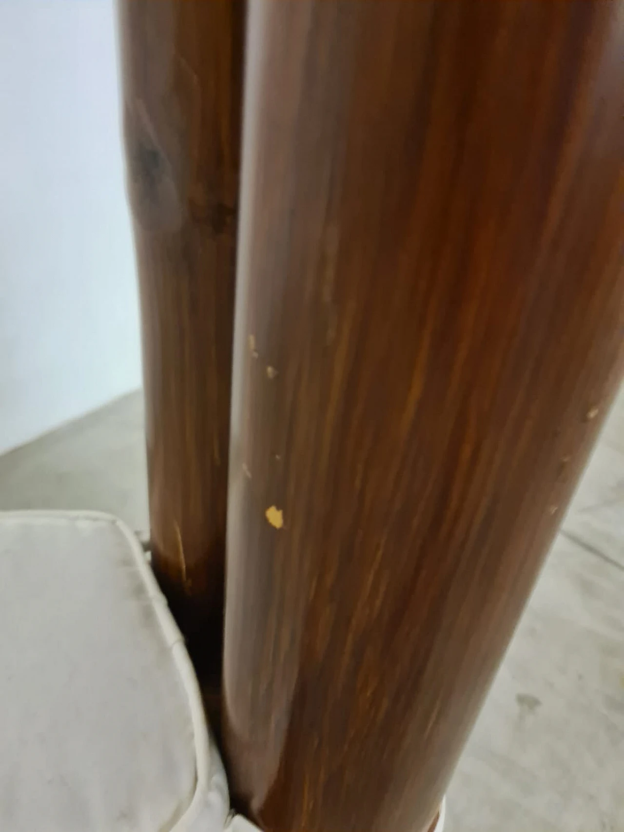 6 sedie in bambù, anni '70 9