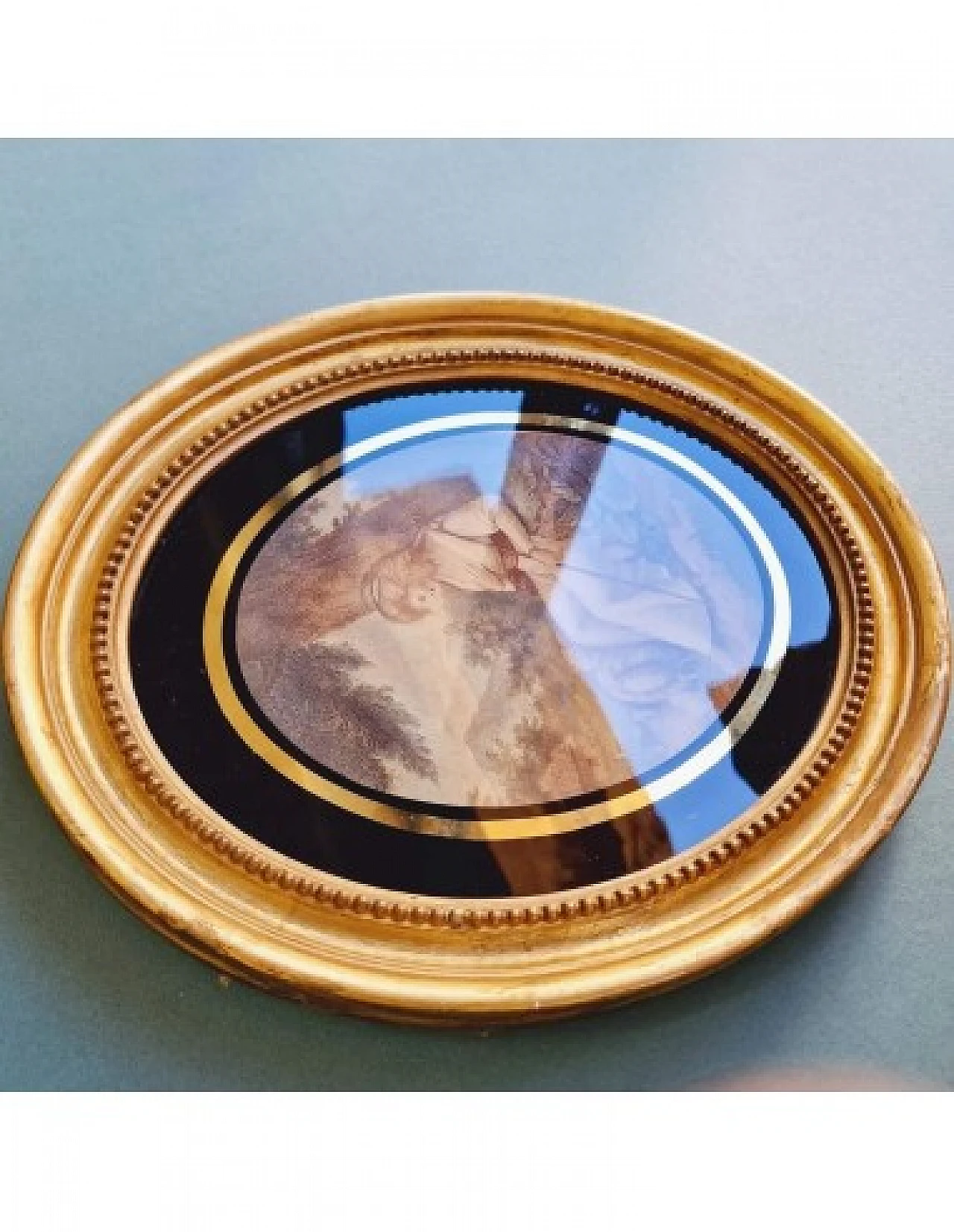 The Sheperdess, incisione acquerellata, fine '700 5