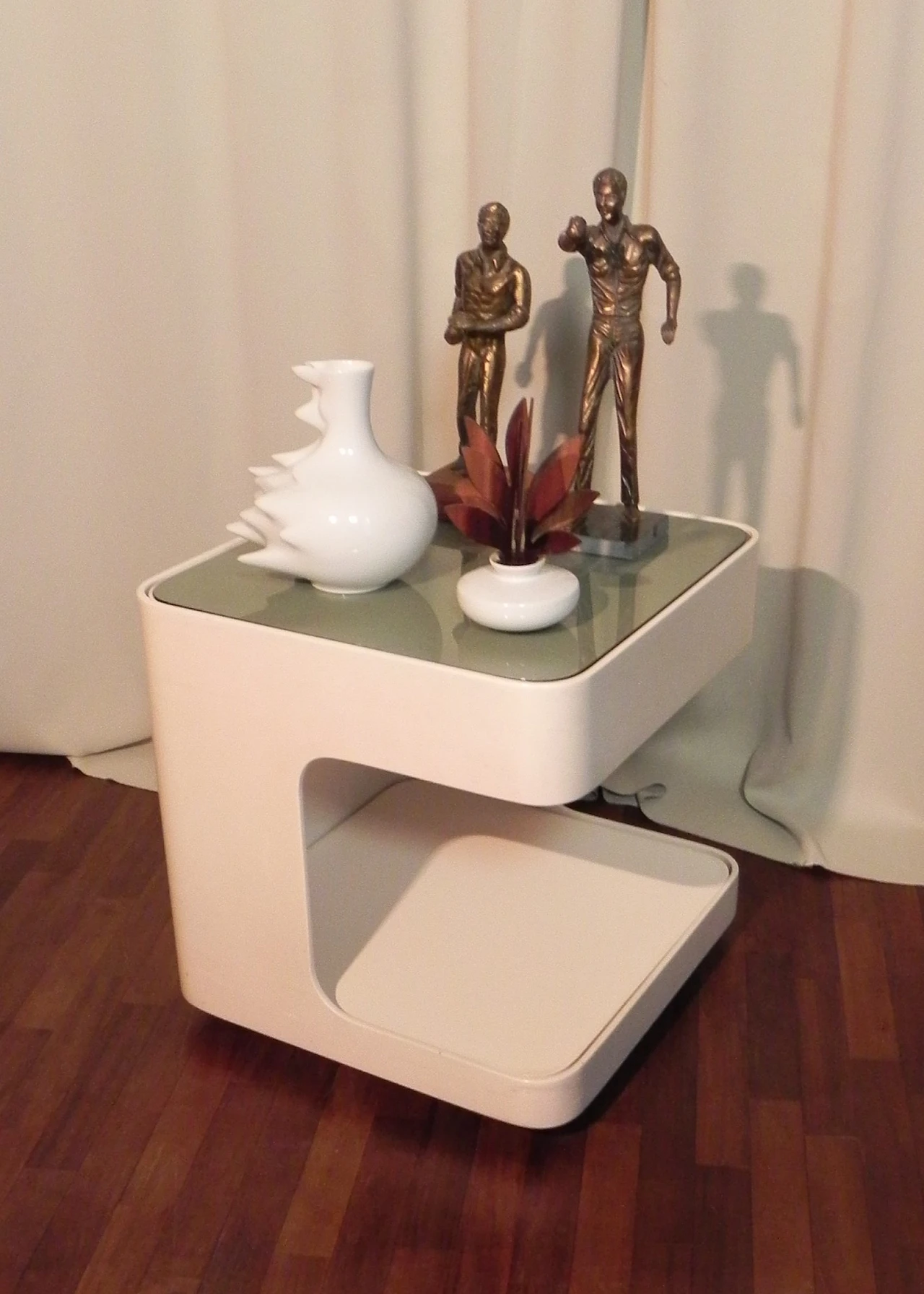 Tavolino carrello di Marcello Siard Collezione Longato, anni '70 4