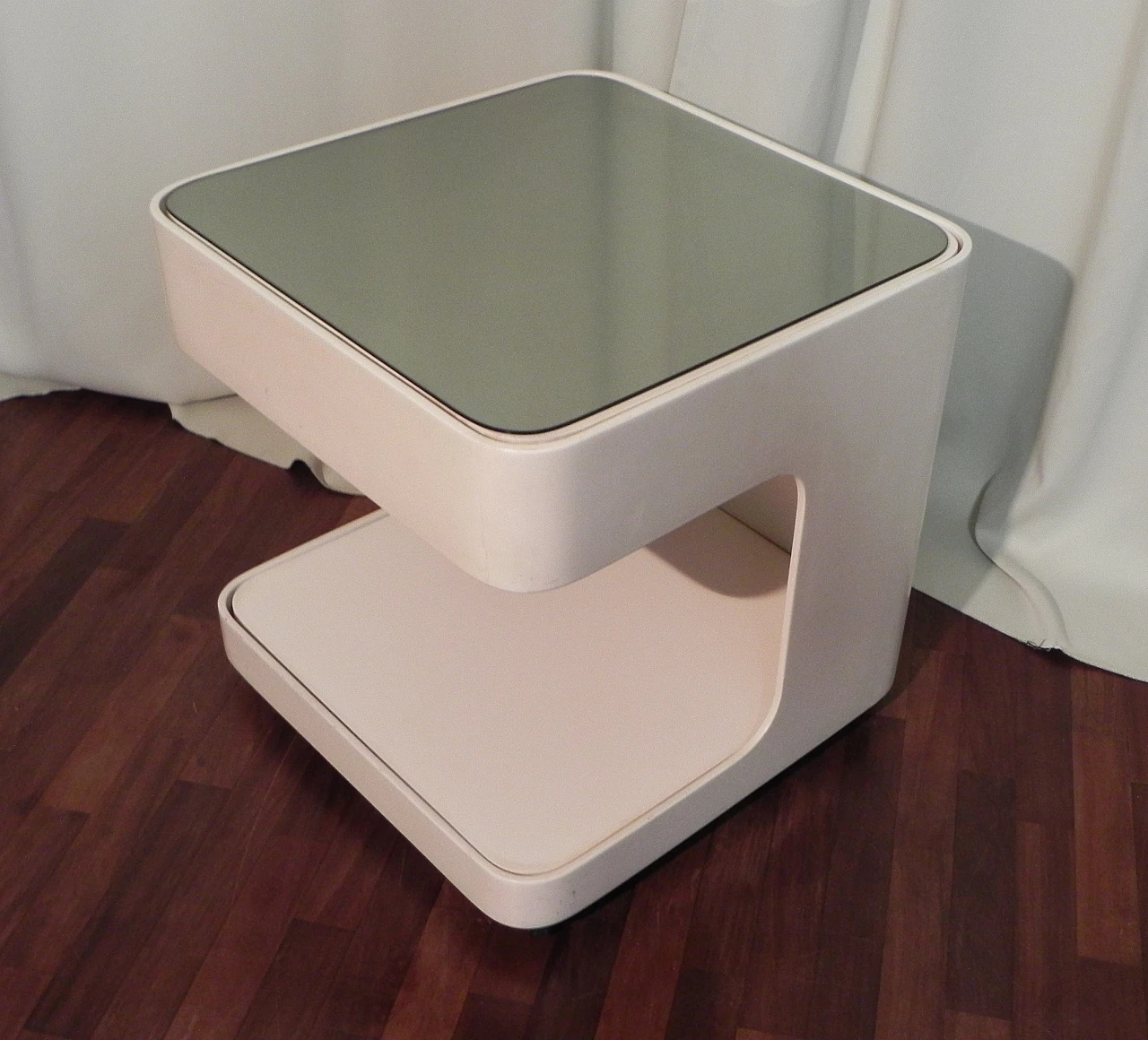 Tavolino carrello di Marcello Siard Collezione Longato, anni '70 5