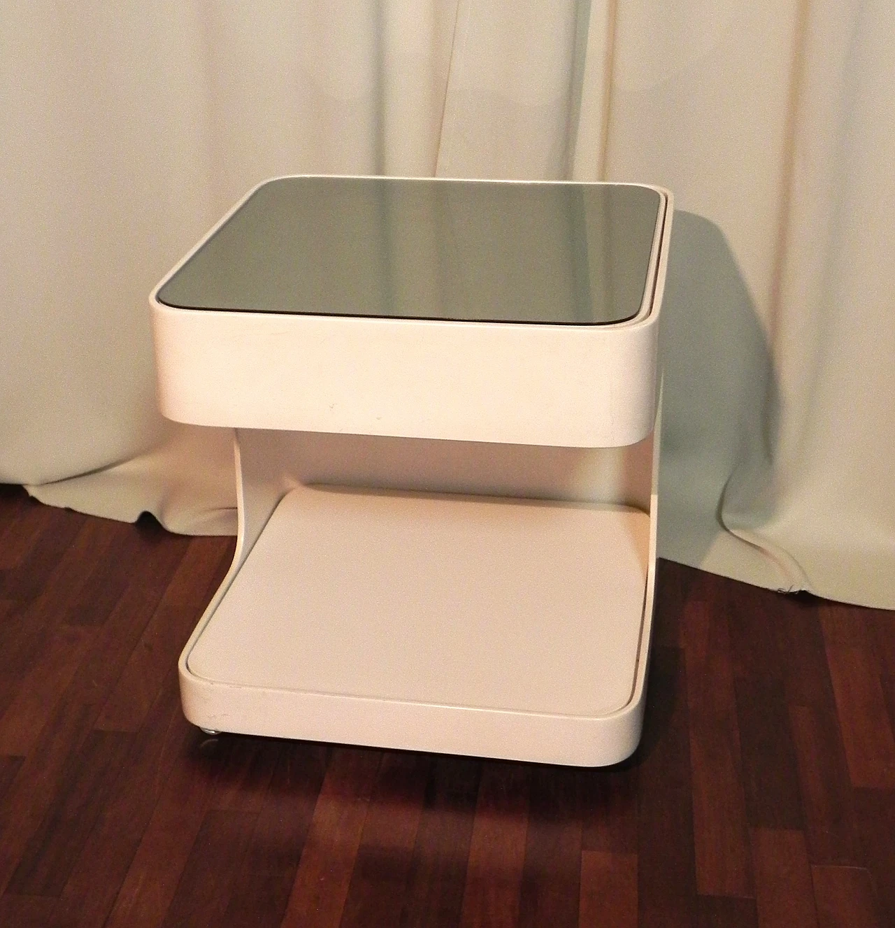 Tavolino carrello di Marcello Siard Collezione Longato, anni '70 6