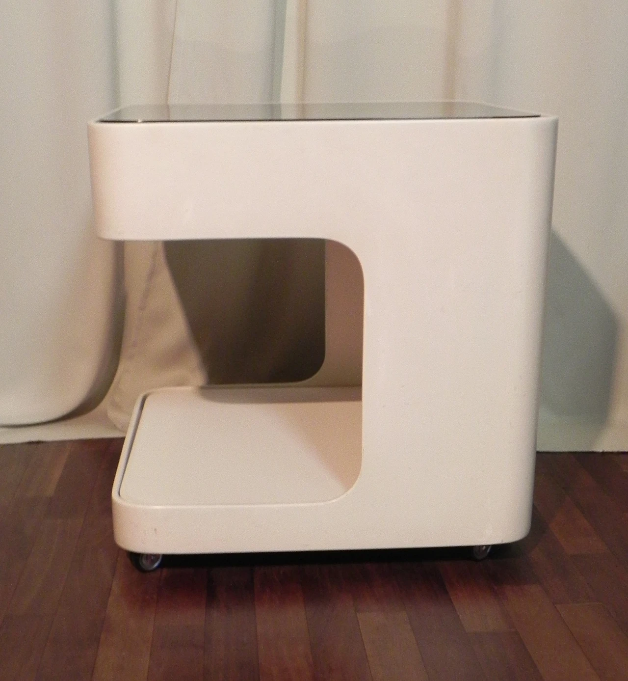 Tavolino carrello di Marcello Siard Collezione Longato, anni '70 8