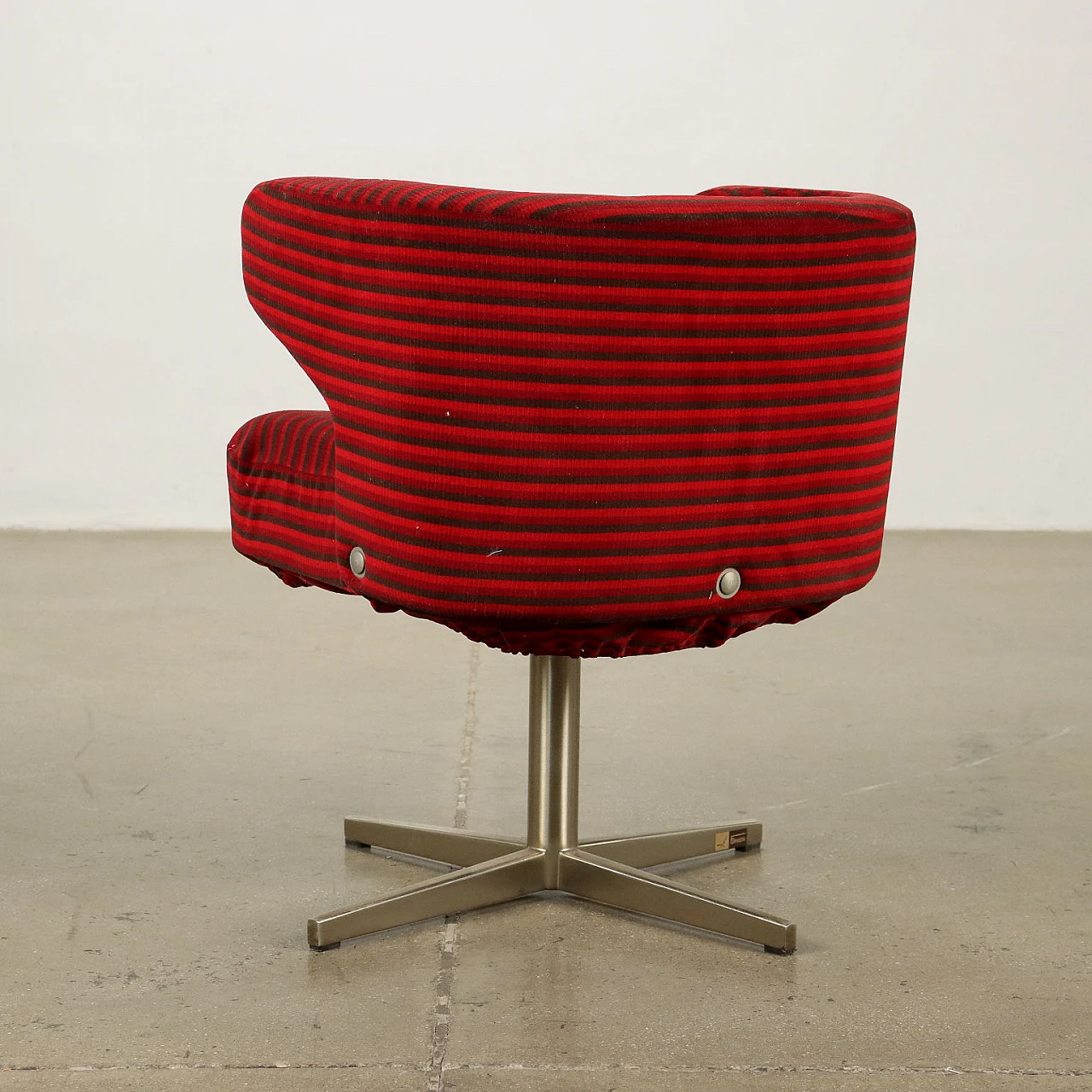 5 Poney swivel armchairs by Gianni Moscatelli for Formanova, 1970s 8