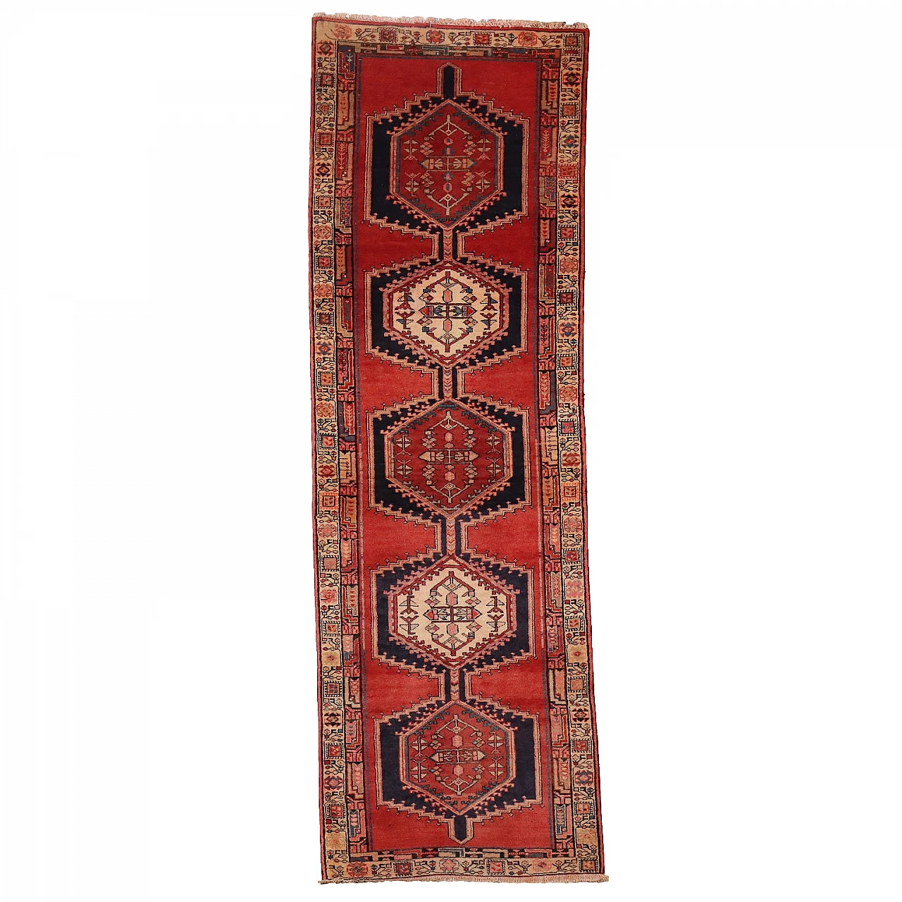 Iranian cotton and wool Sarab rug 1