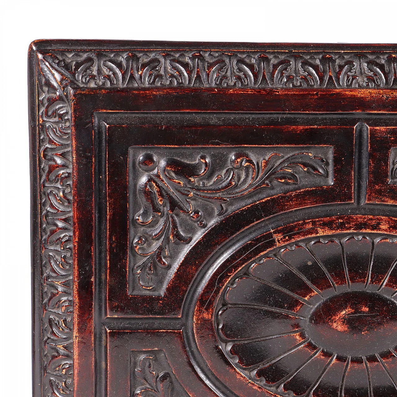 Scatola in legno intagliato, '800 9