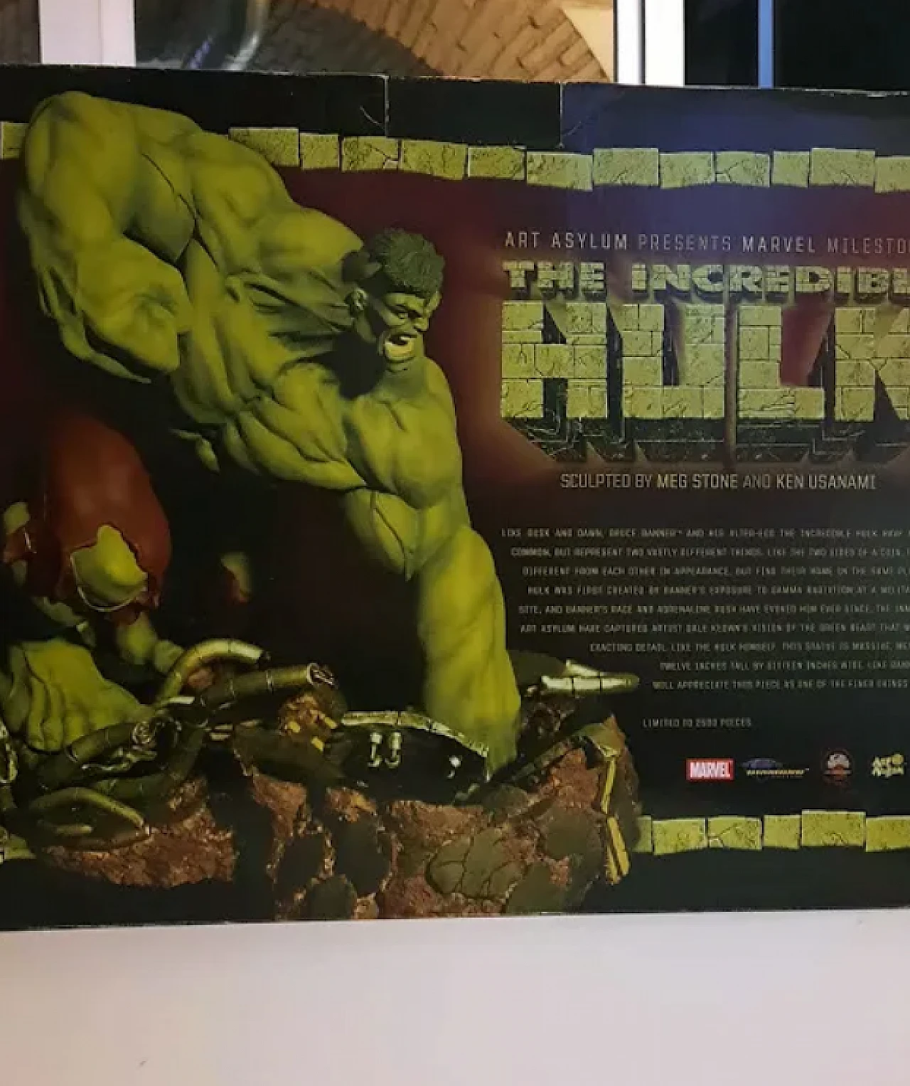 L'incredibile Hulk, statua in resina di Marvel, anni 2000 5