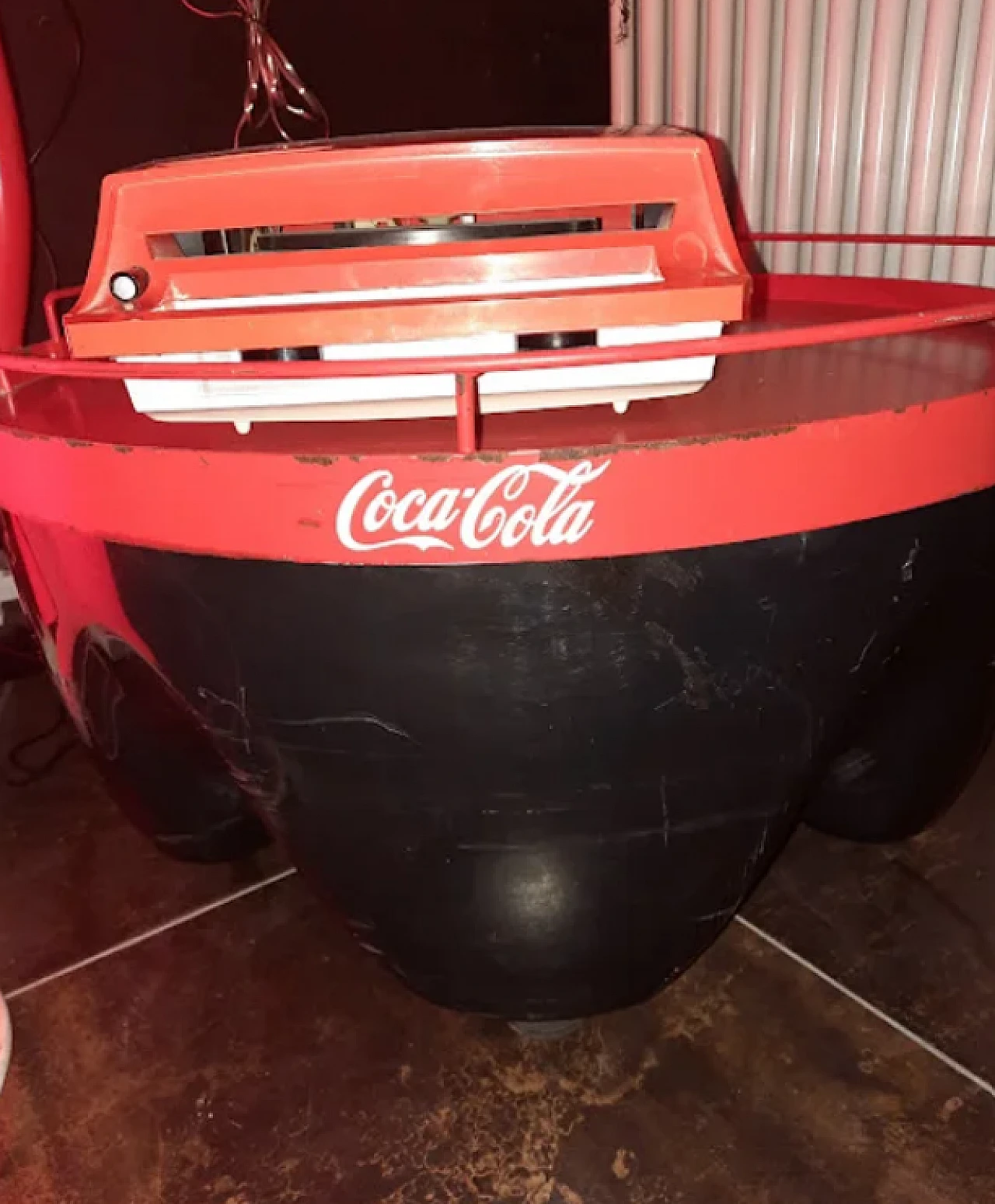 Espositore Coca Cola in metallo, fine '900 6