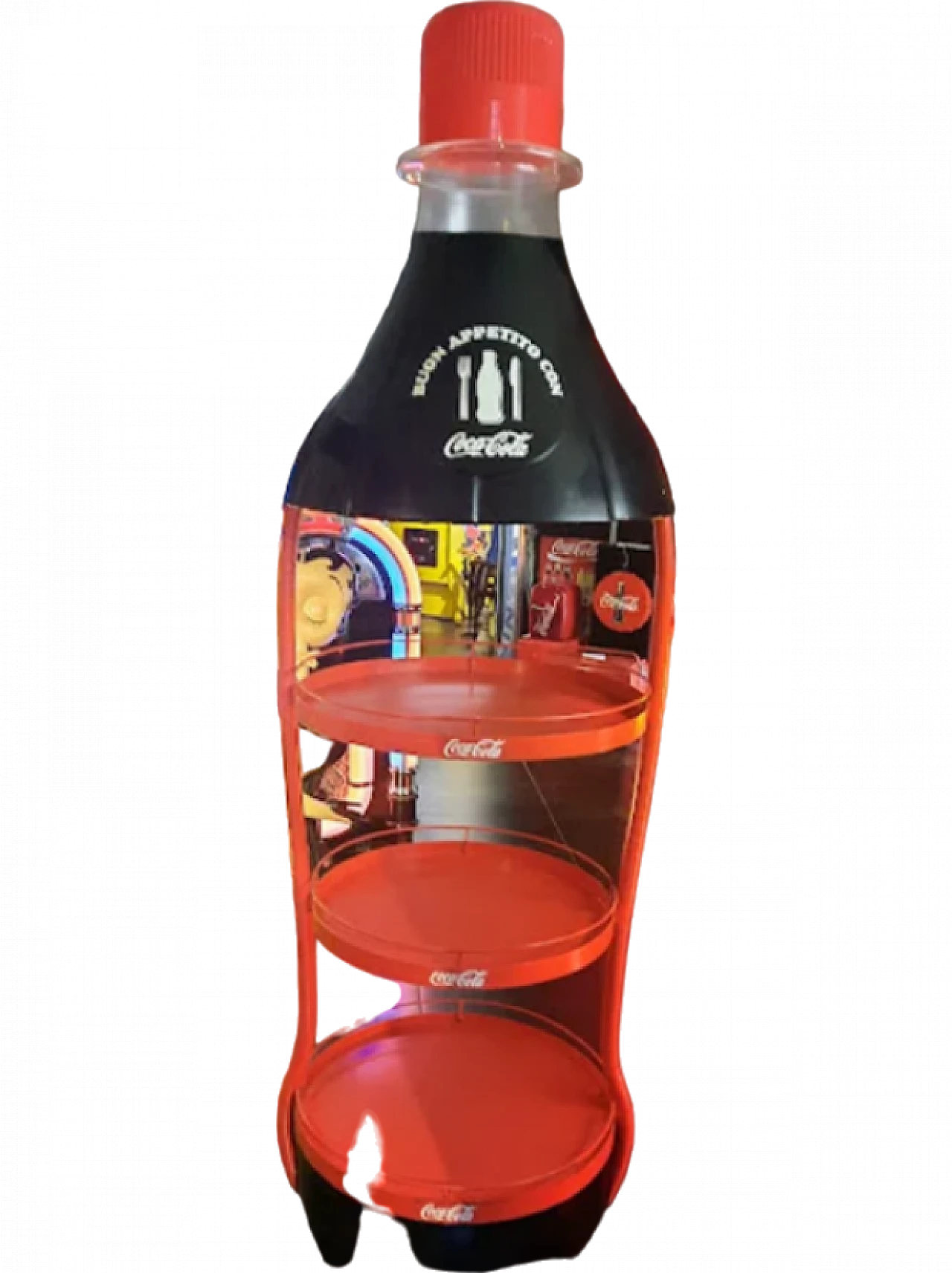 Espositore Coca Cola in metallo, fine '900 7