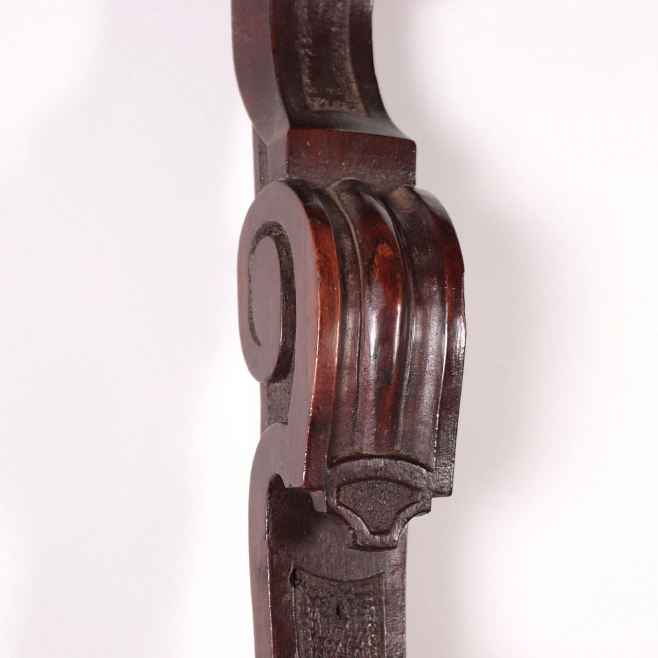 Group of 4 carved wooden pilasters, 19th century 5