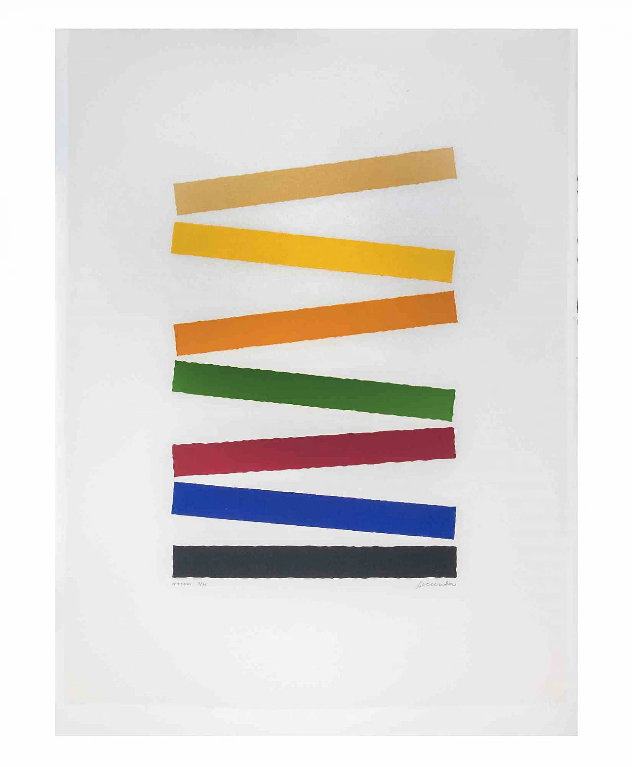 Arthur Secunda, Uprising, Etching 1960s-1970s 1