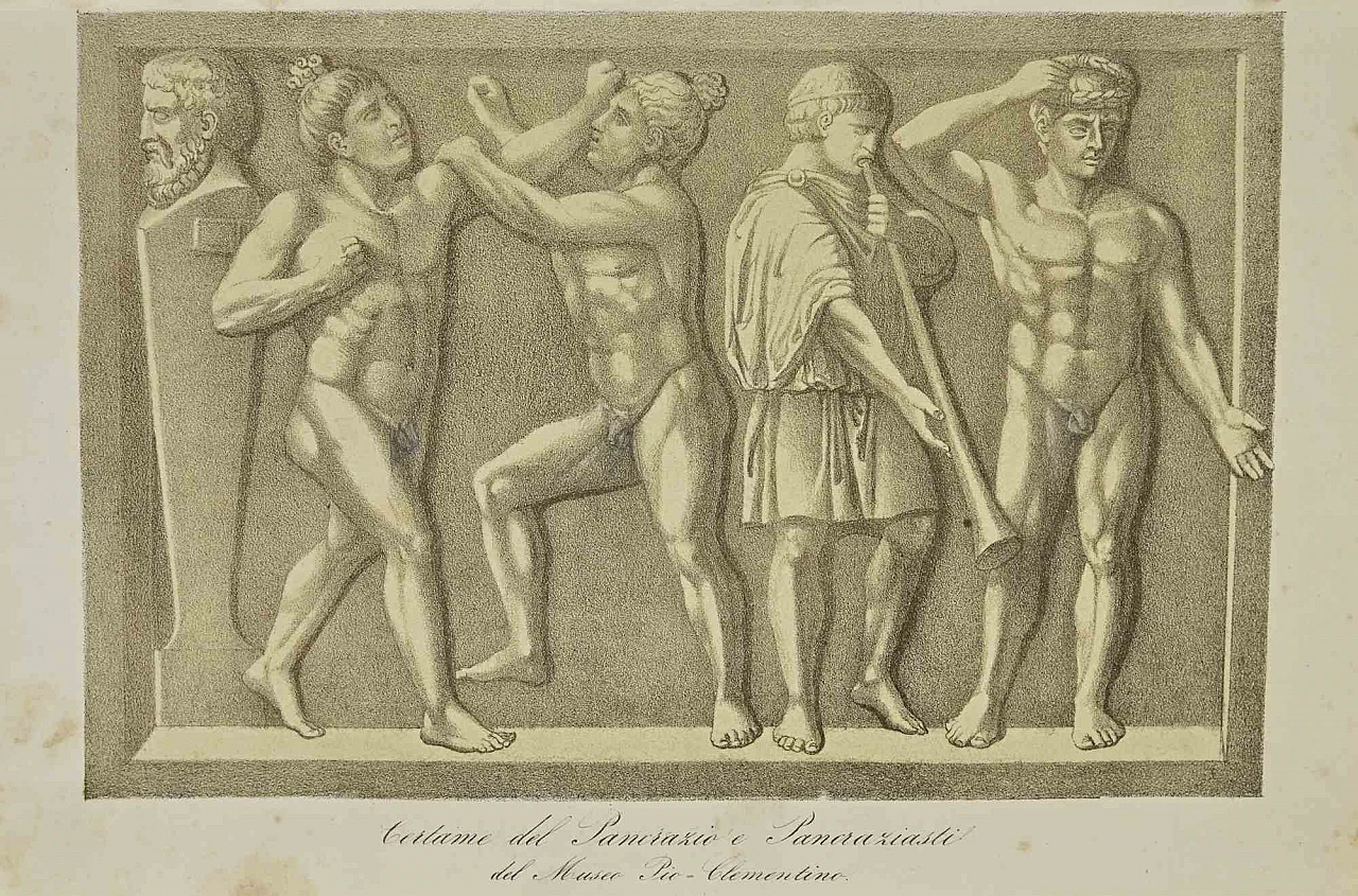 Various Authors, Pancratius, Lithograph 19th century 1