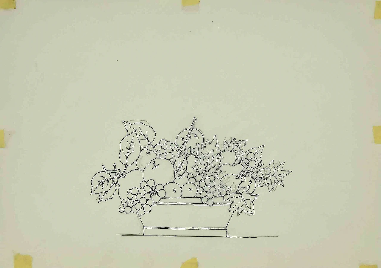 Leo Guida, Natura morta, Disegno 1960-1979 1