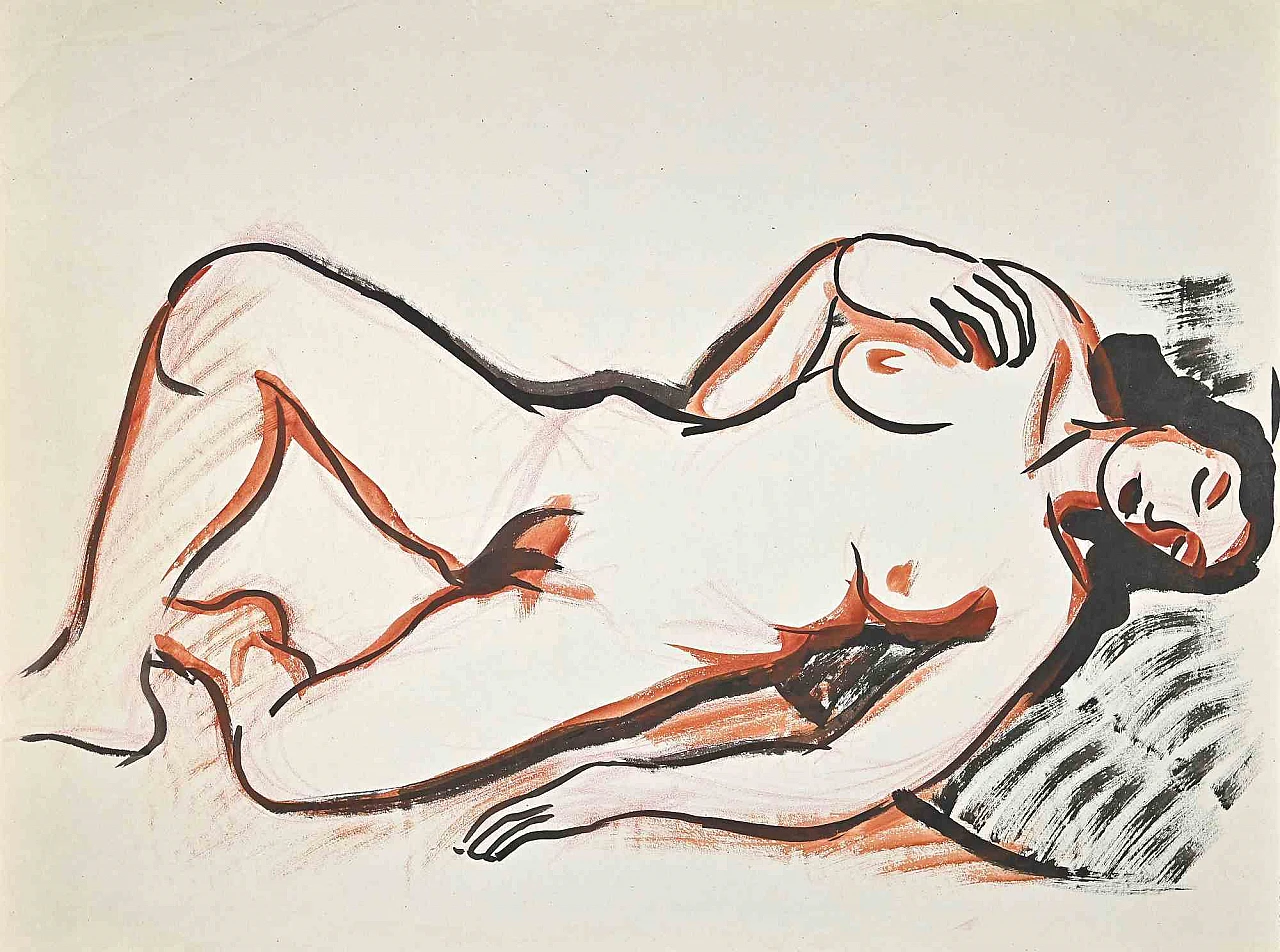 Jean-Raymond Delpech, Nude, Drawing 2000s 1