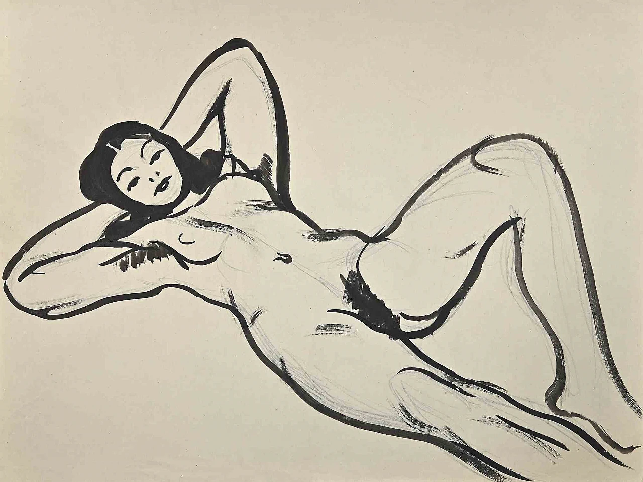 Jean-Raymond Delpech, Nude, Drawing 2000s 1