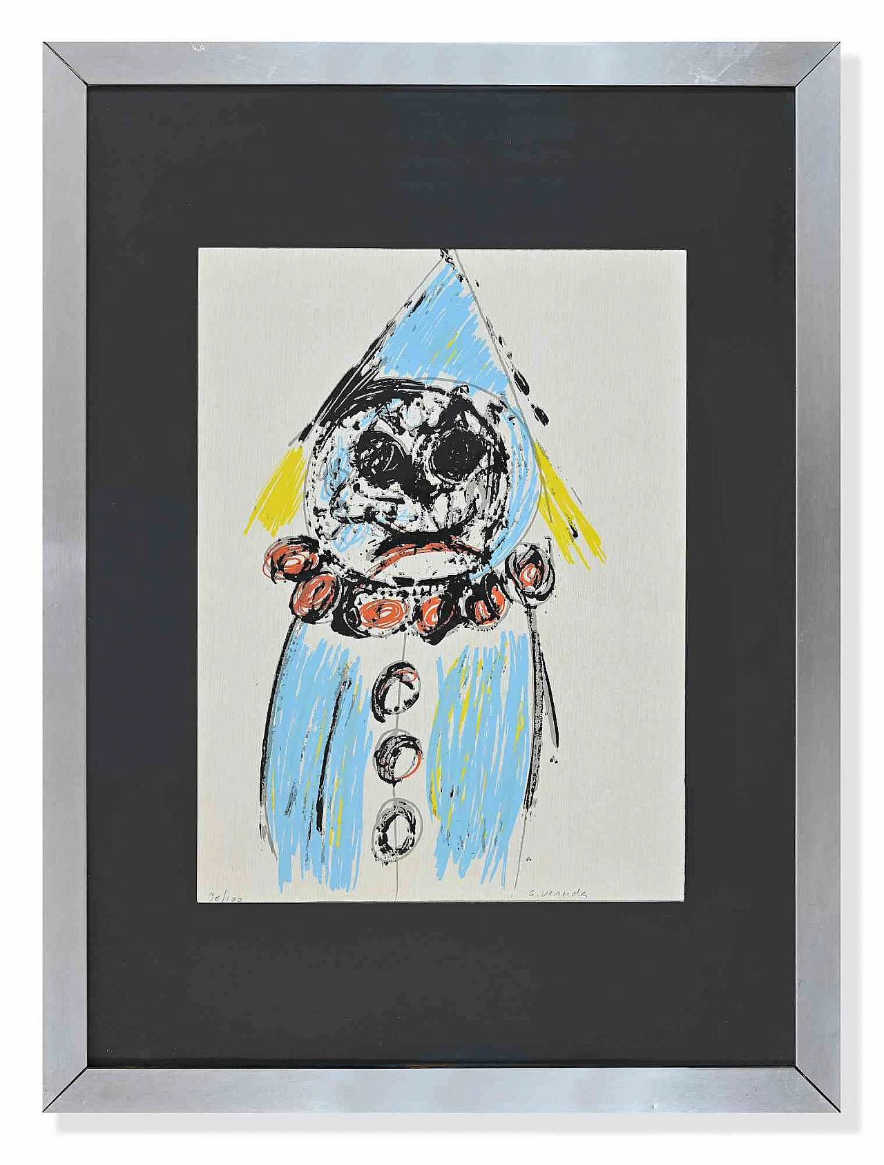 Giovanni Veruda, Clown, Screenprint 2000s 1