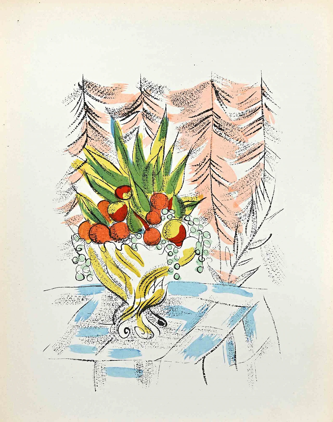 Raoul Dufy, Still Life, Lithograph 1920s-1930s 1
