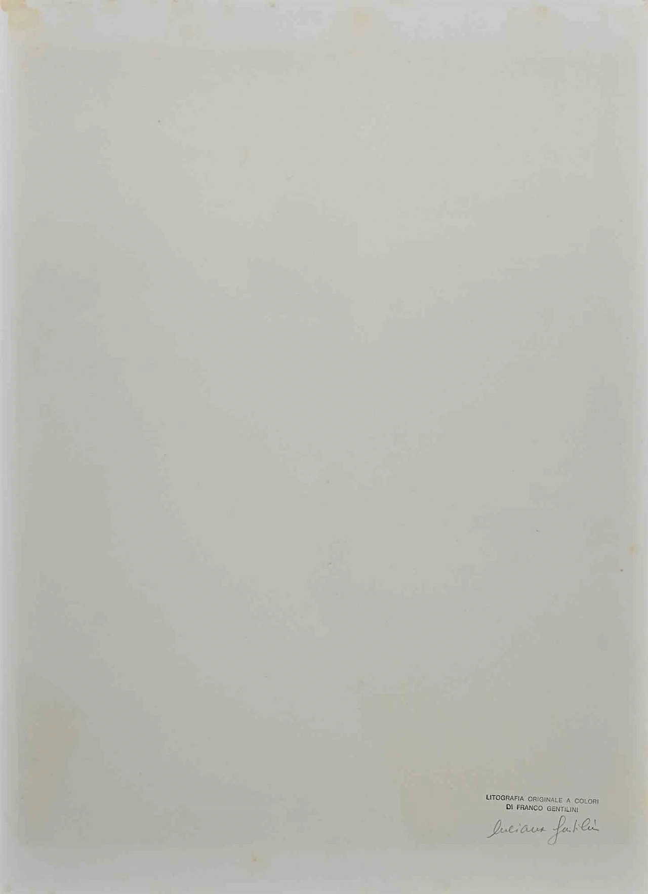 Franco Gentilini, Nude, Lithograph 1980s-1990s 2