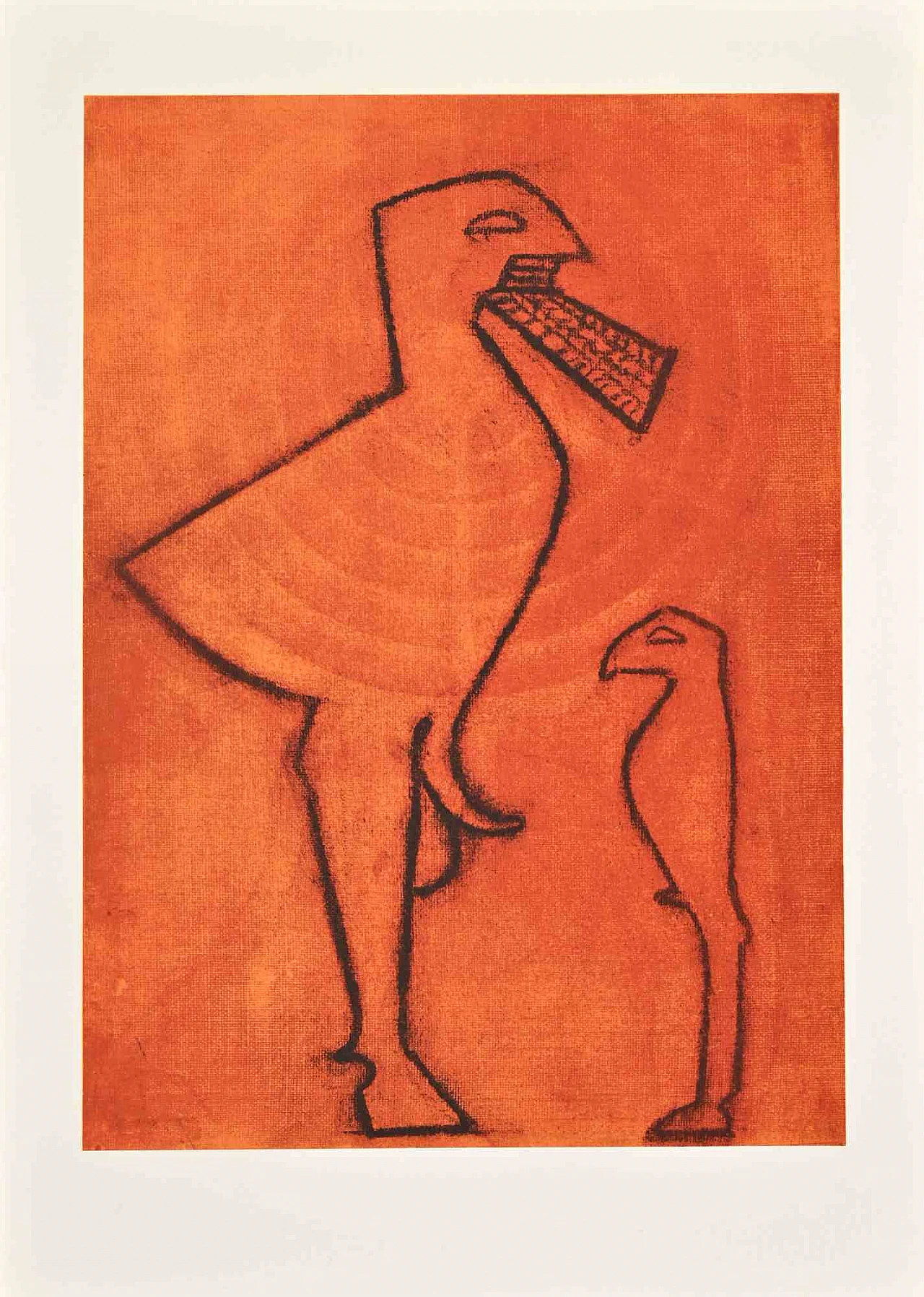 Max Ernst, Idols, Lithograph 1960s-1970s 1