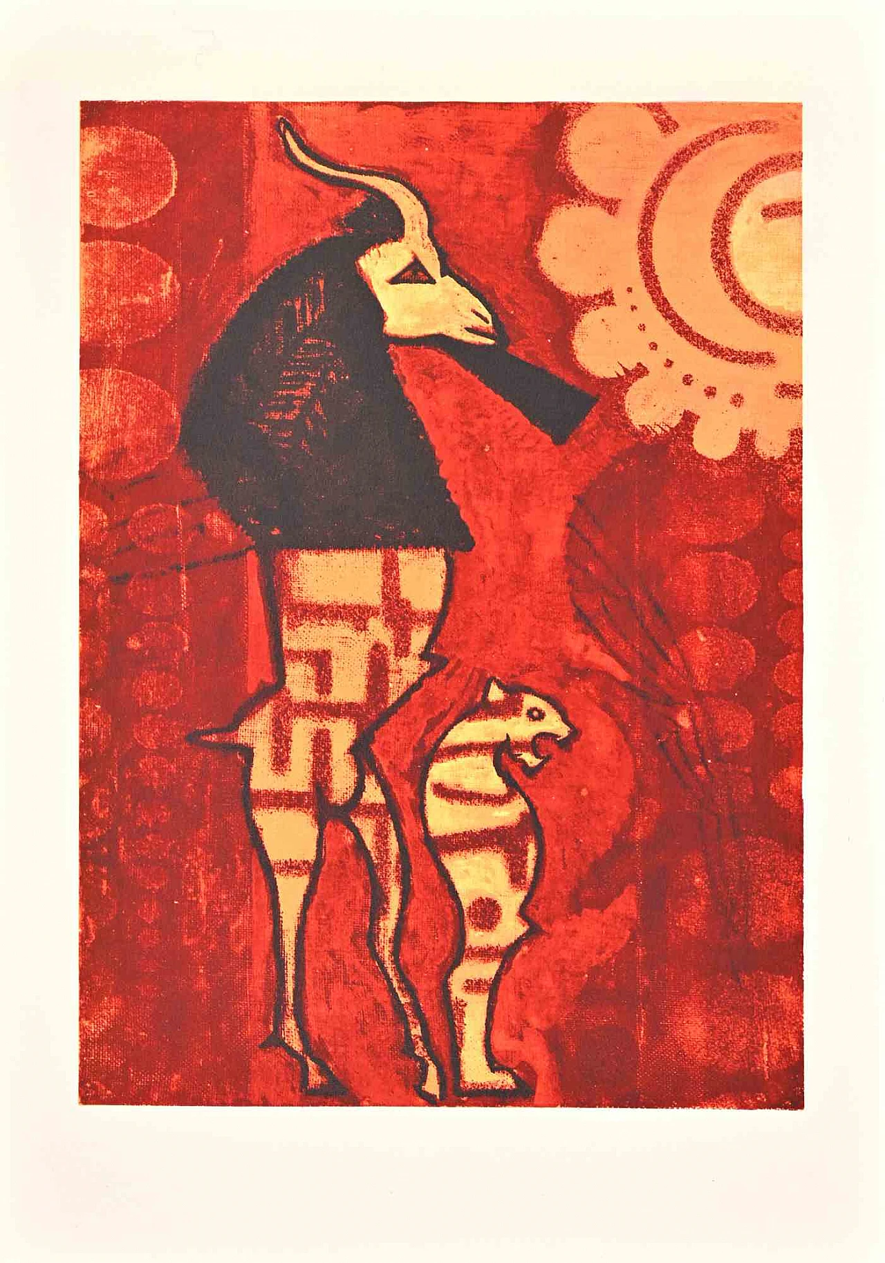 Max Ernst, Idols, Lithograph 1960s-1970s 1