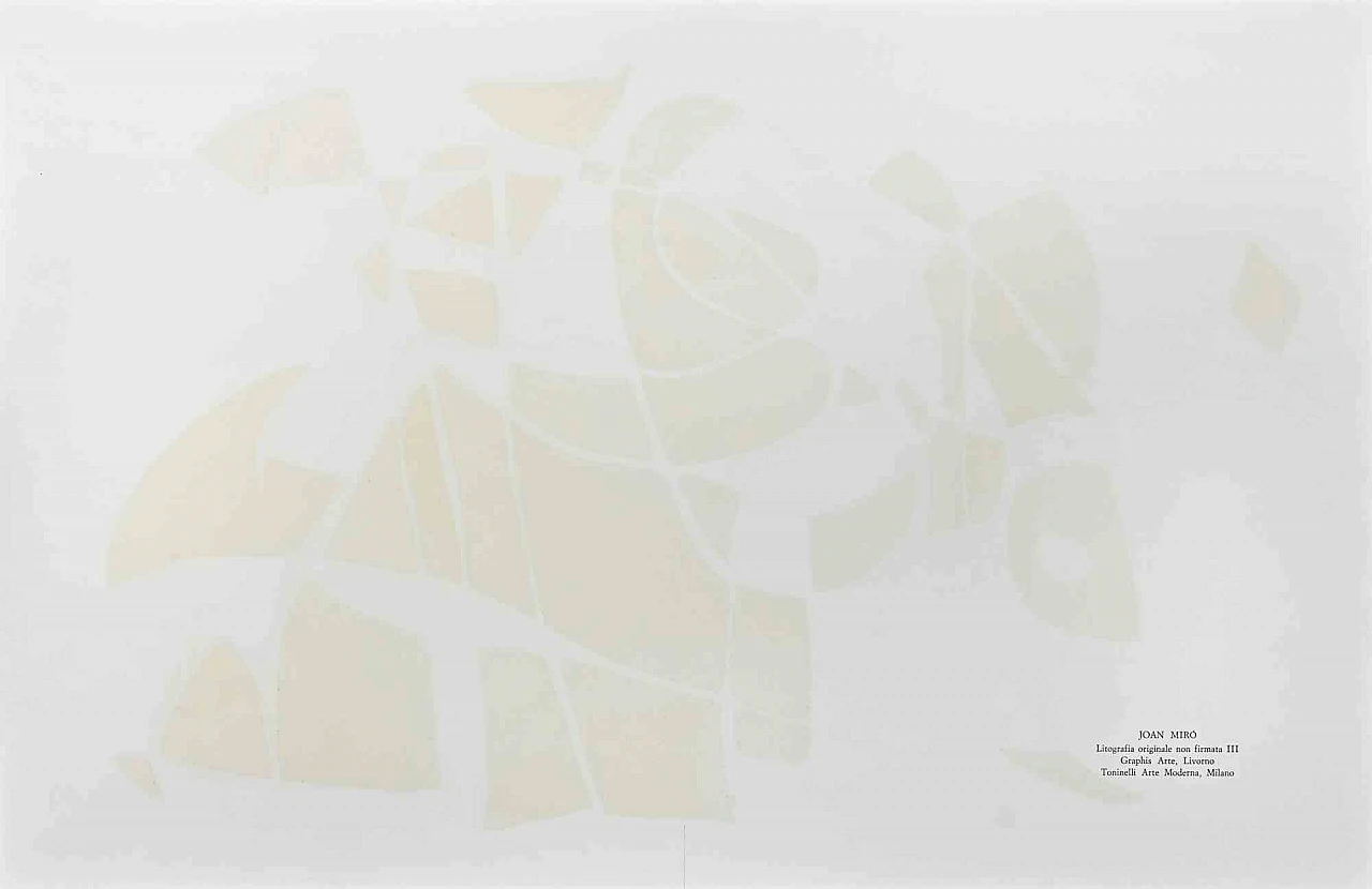 Joan Mirò, Abstract Composition - Mirò Lithographe, Lithograph 1960s-1970s 2