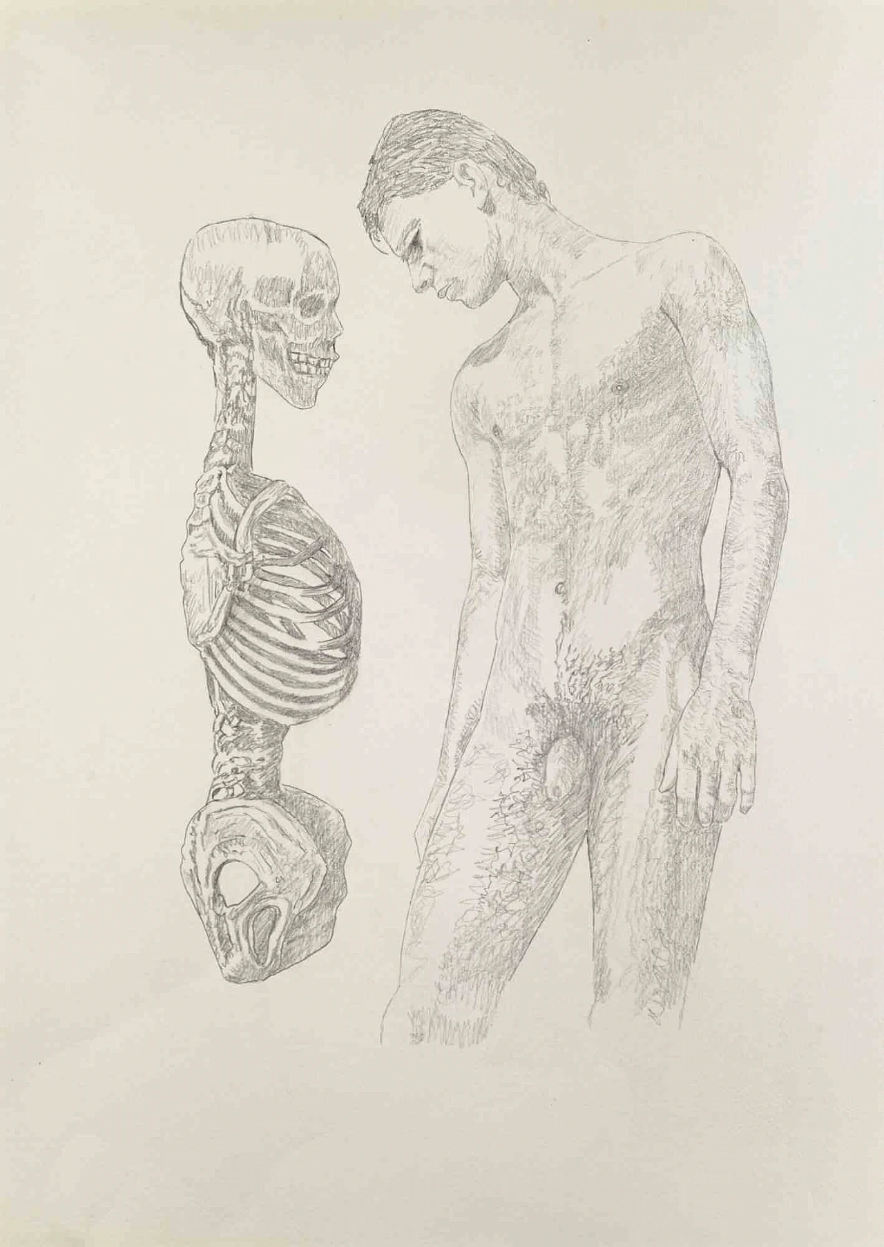 Anthony Roaland, Confrontation, Drawing 1980s-1990s 1