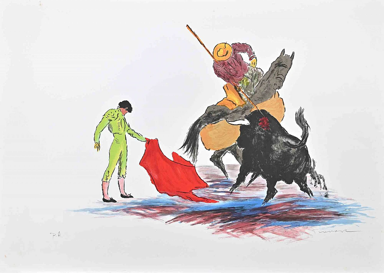 José Guevara, Torero, Litografia 1980-1999 1
