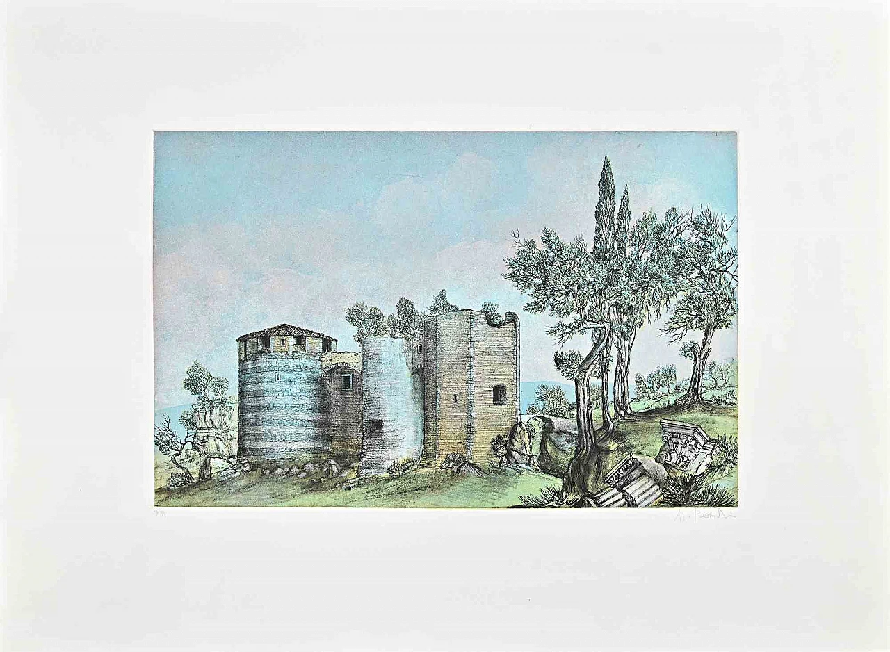 Marco Bonechi, Landscape, Etching 2000s 1