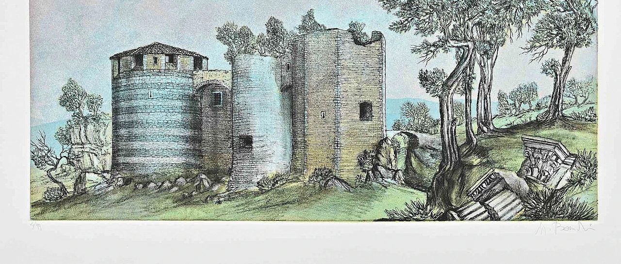 Marco Bonechi, Landscape, Etching 2000s 2