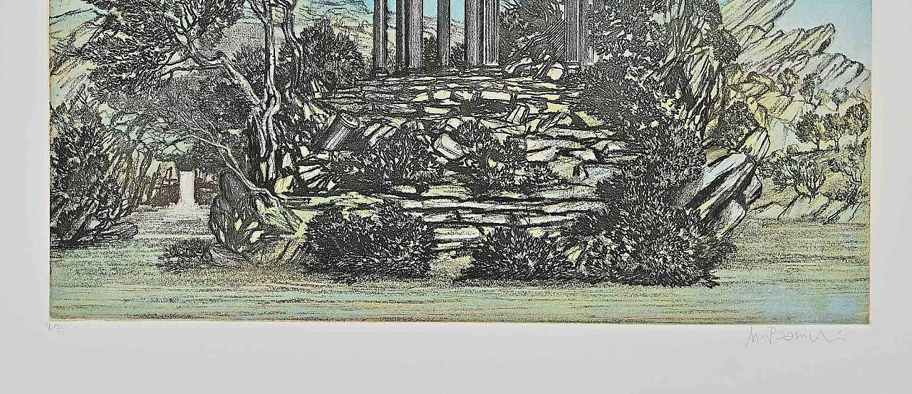 Marco Bonechi, Landscape, Etching 2000s 2
