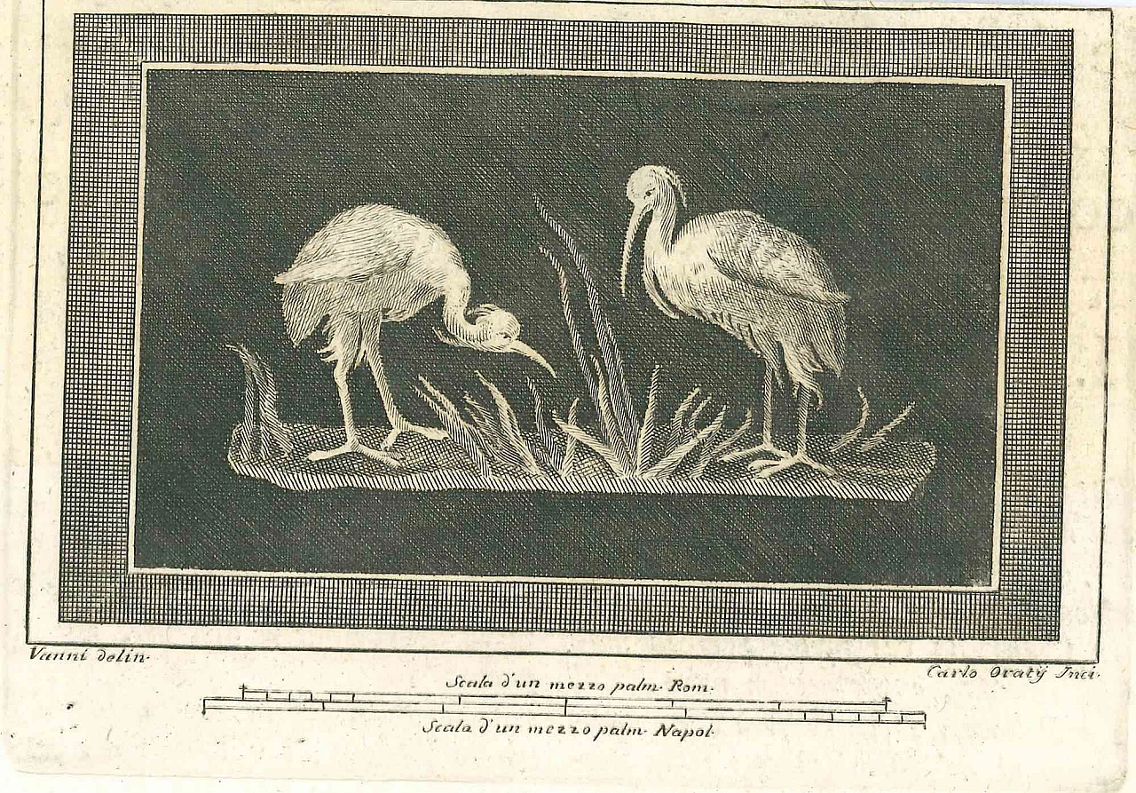 Carlo Oraty, Scena romana antica, Acquaforte '700 1