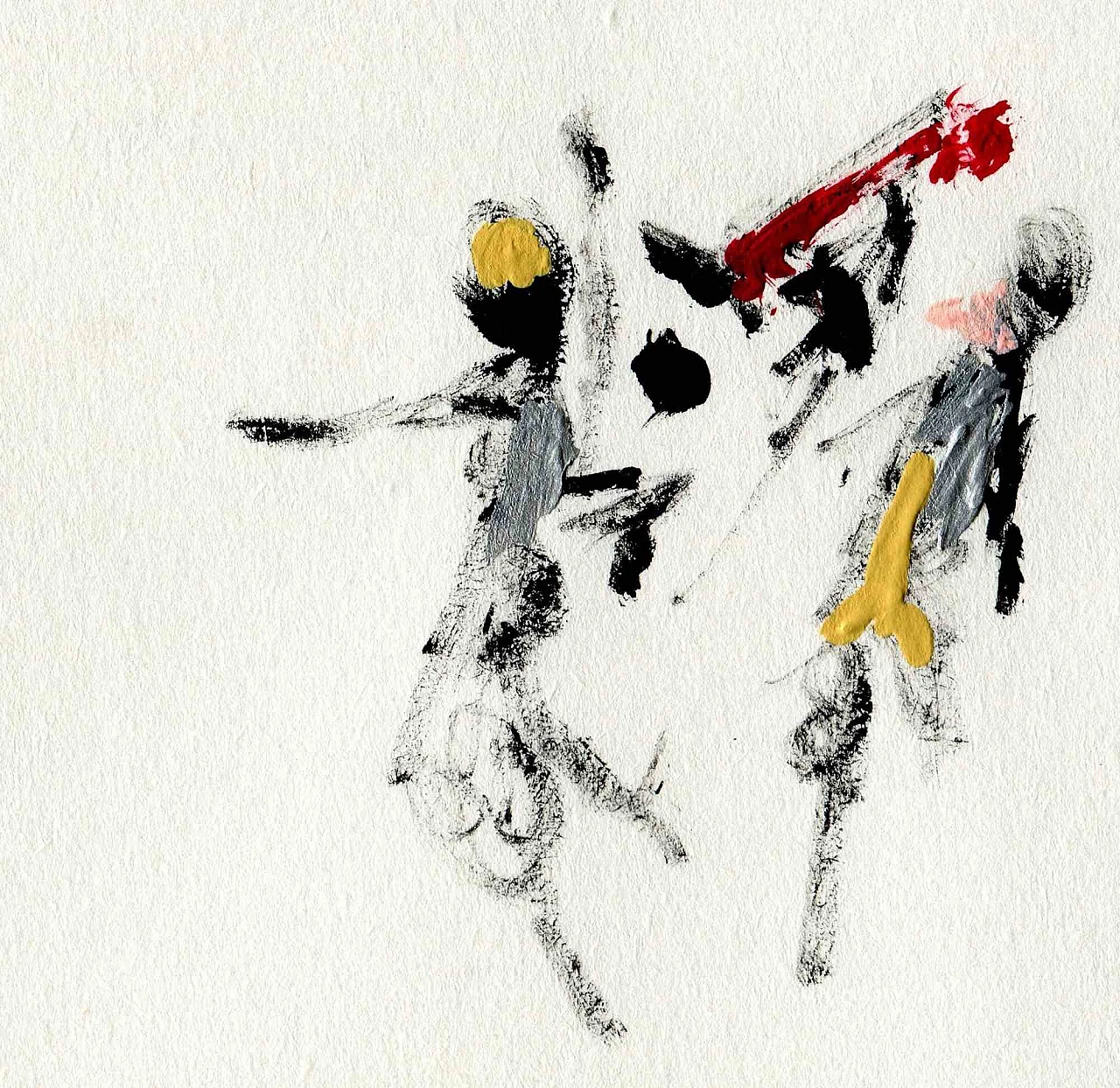 Parimah Avani, The Silvery Song of Resistance, Drawing-Ink Acrylic 2000s 5